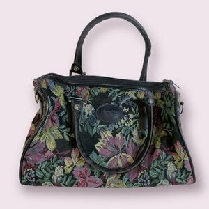 Vintage Hampshire Floral Handbag w/ Matching Wallet 2pc Set NWOT